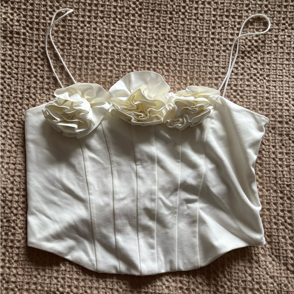 Anthropologie Floral Tank